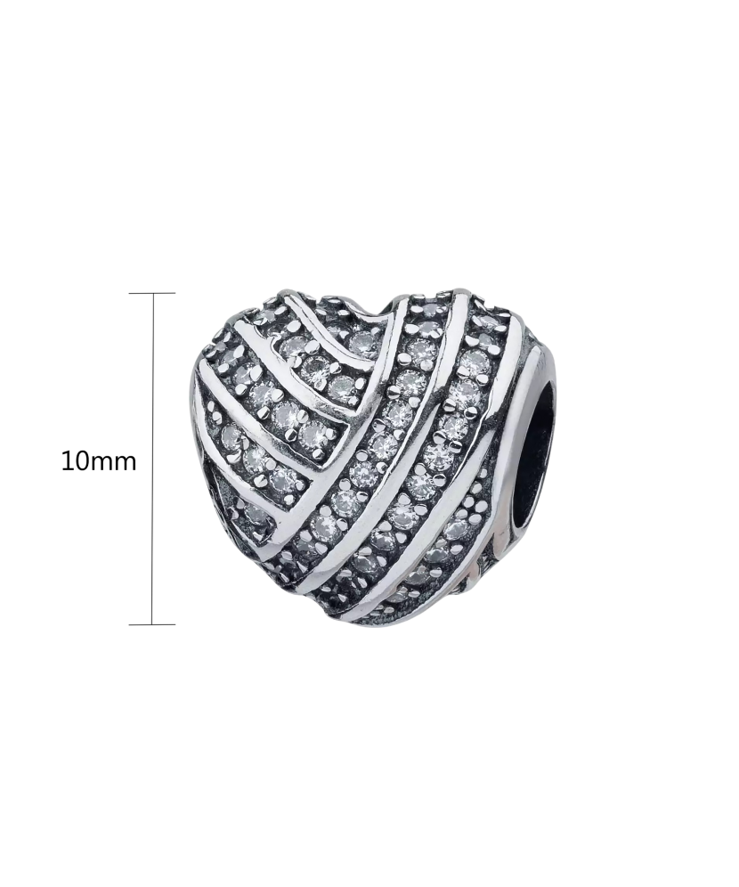 Universāls Sudraba Piekariņš ar cirkonijiem - Goldinga