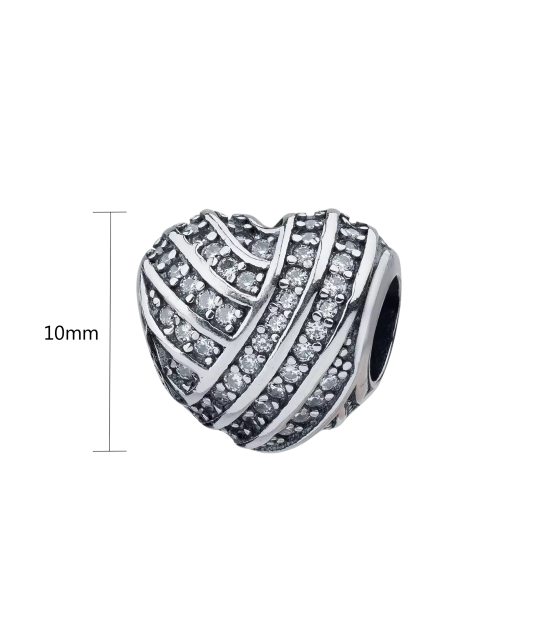 Universāls Sudraba Piekariņš ar cirkonijiem - Goldinga