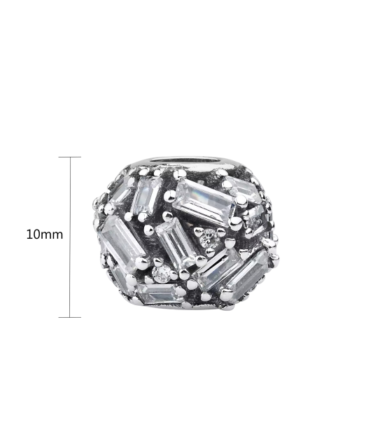 Universāls Sudraba Piekariņš ar cirkonijiem - Goldinga