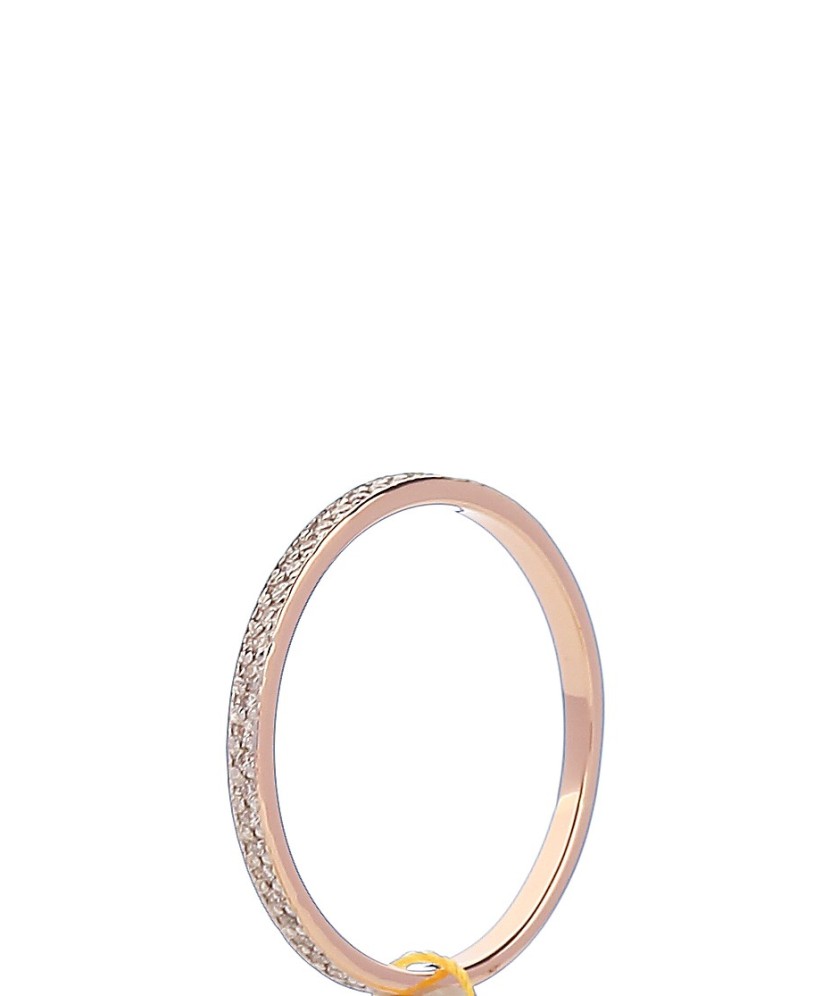 Auksinis žiedas su briliantais - Žiedai su brangakmeniais - Goldinga