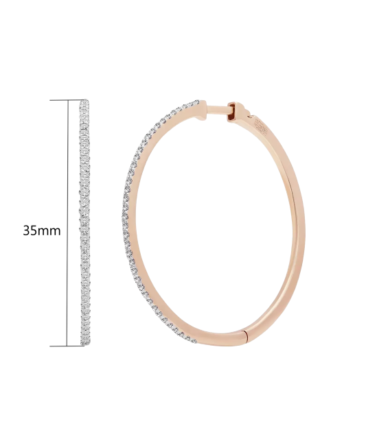 Zelta Auskari Ar briljantiem - Goldinga