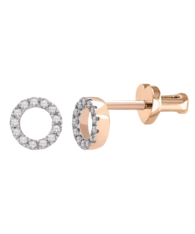 Серьги из золота с бриллиантами