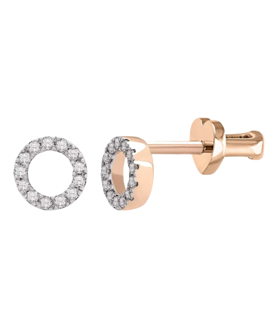 Zelta Auskari Ar briljantiem - Goldinga