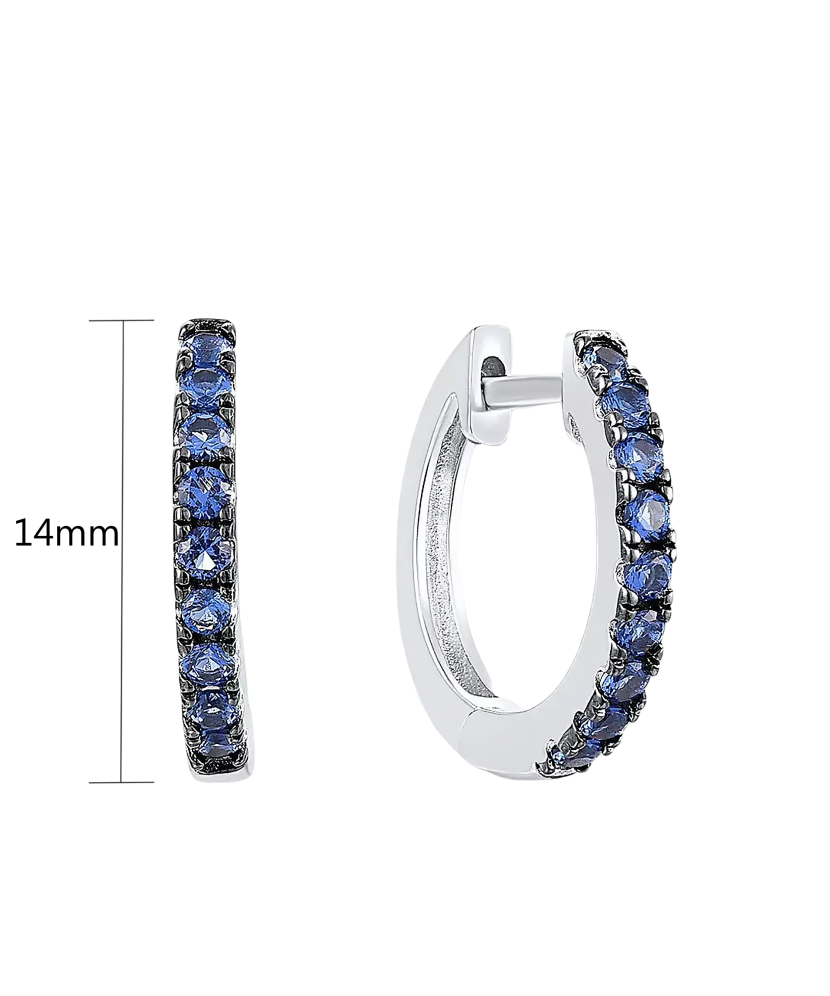 Sudraba auskari ar cirkoniem