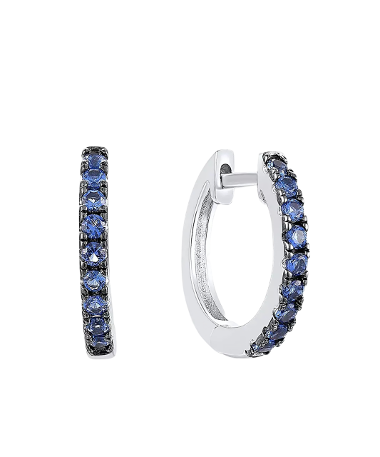 Sudraba auskari ar cirkoniem