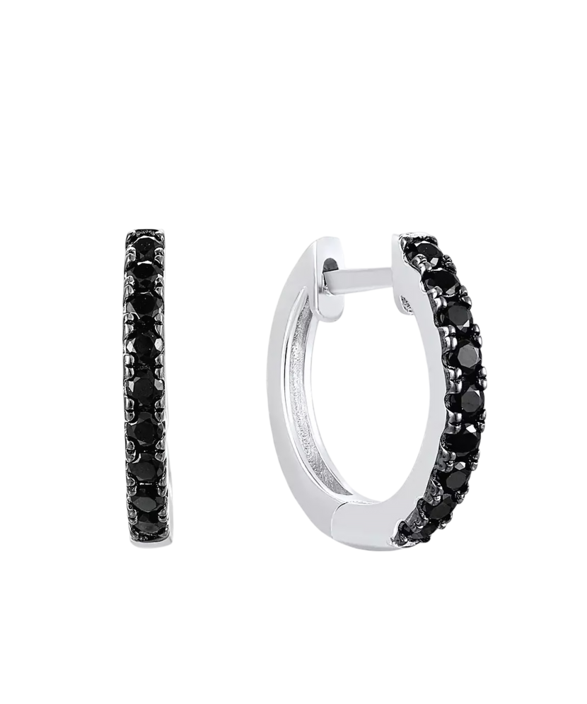 Sidabriniai auskarai su špineliais - Goldinga