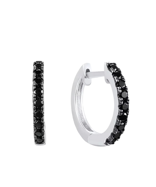 Sidabriniai auskarai su špineliais - Goldinga