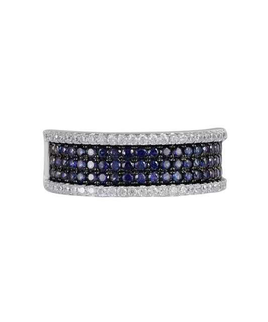 Sudraba gredzens ar cirkoniem