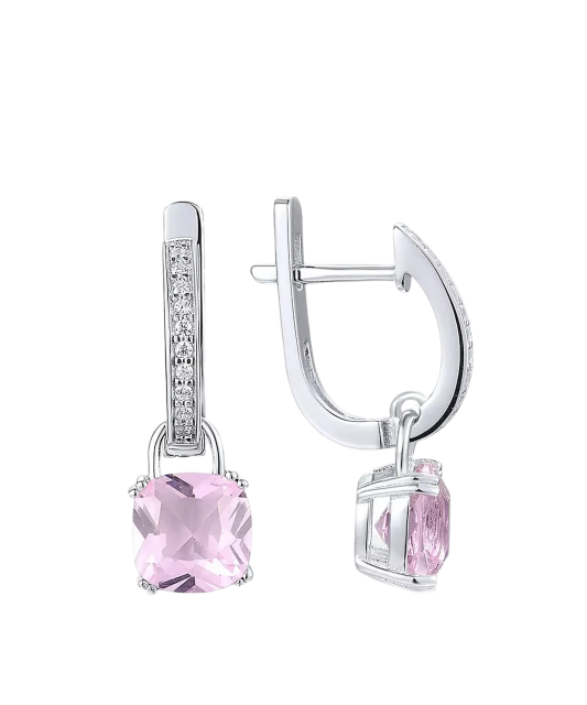 sudraba auskari ar cirkoniem - Goldinga