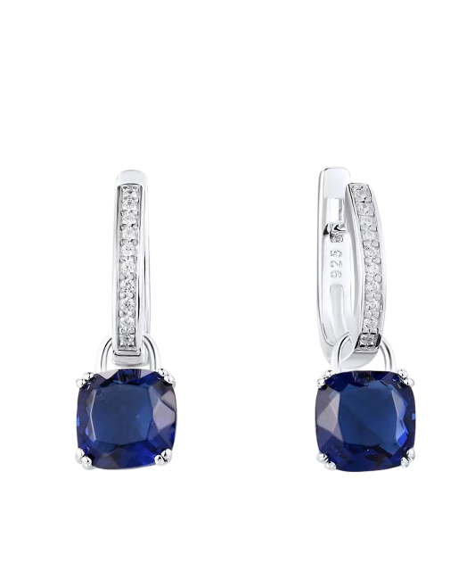 Sudraba auskari ar cirkoniem