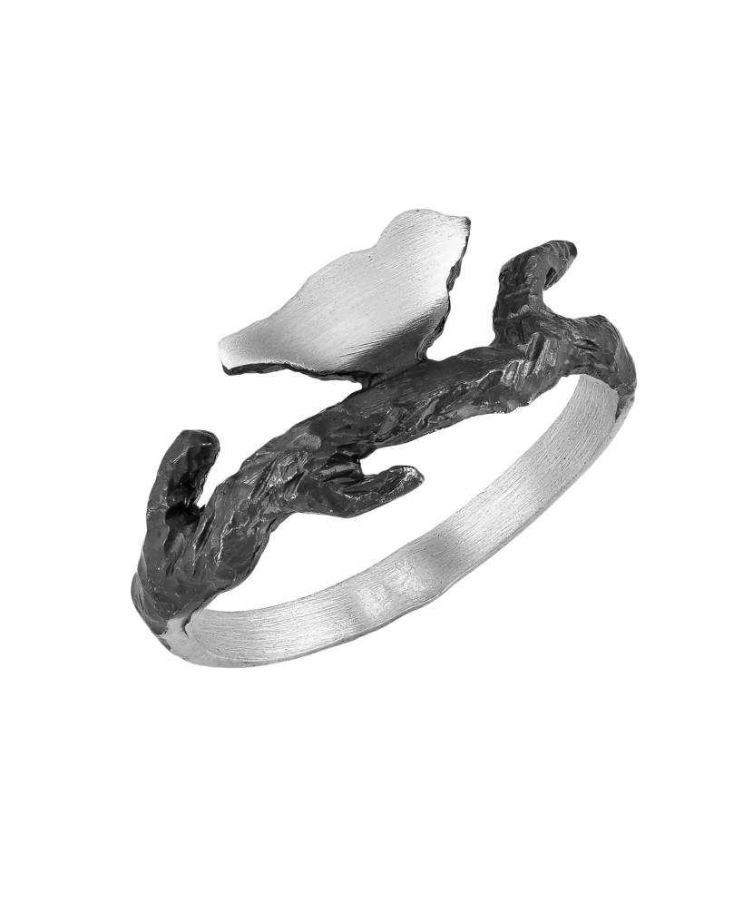 Sudraba gredzens "Putns"