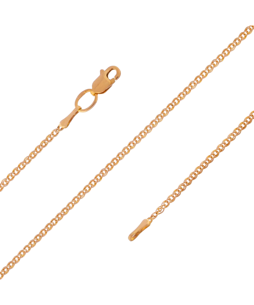 Zelta ķēdīte "Mona Liza" 1.8mm - Goldinga