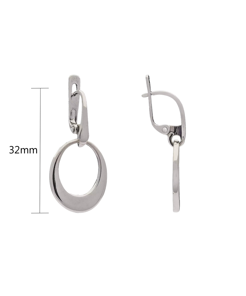 Серьги из серебра