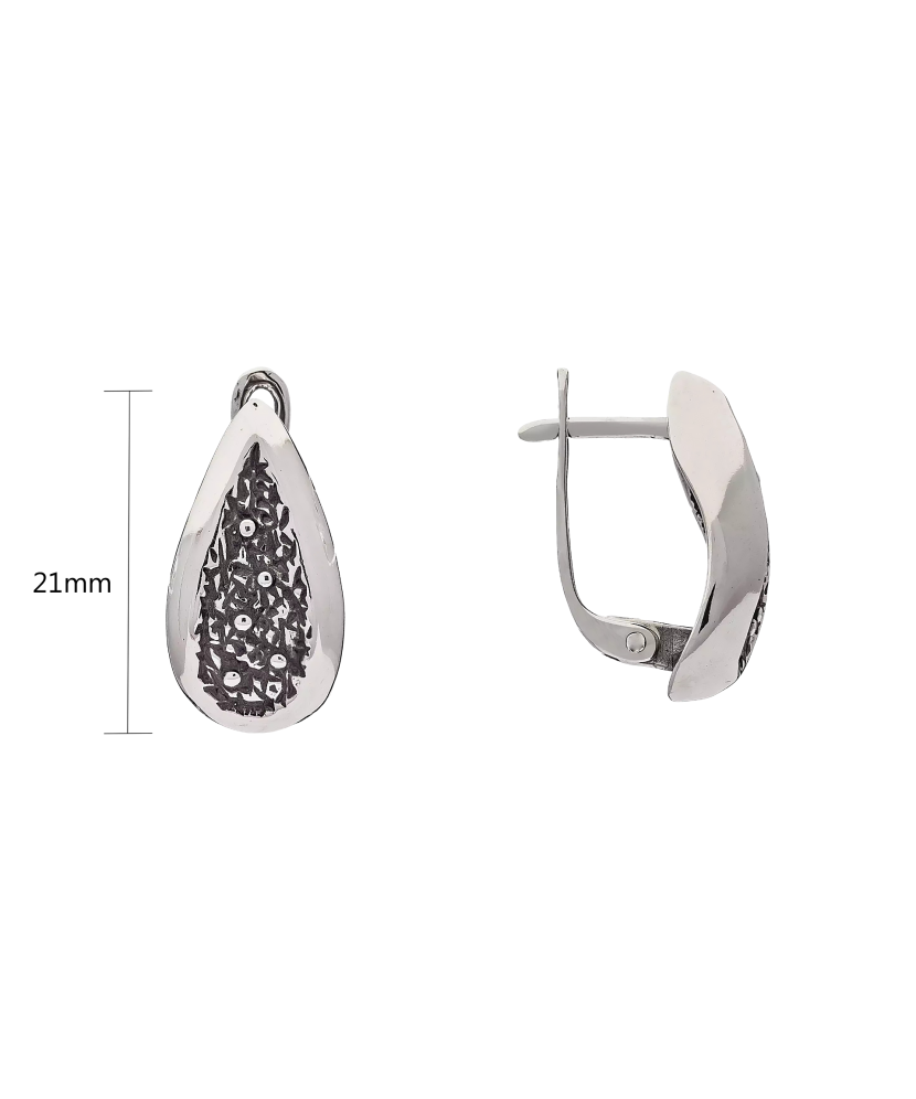 Серьги из серебра