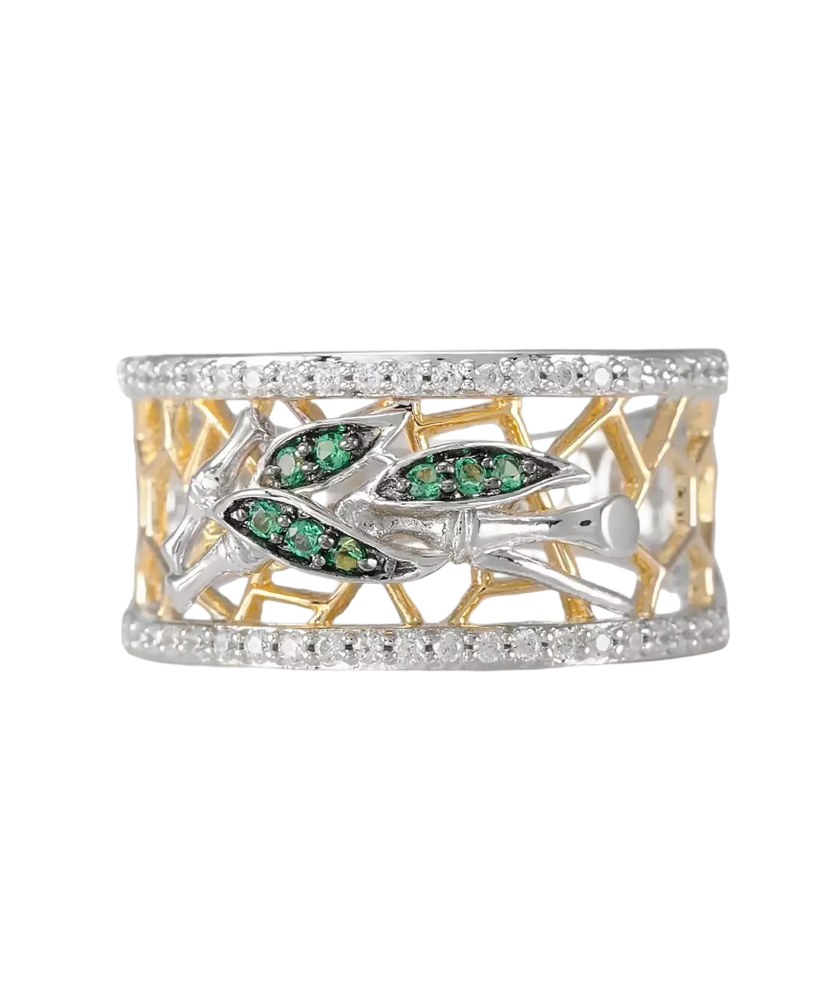 Sudraba gredzens ar cirkonijiem - Goldinga