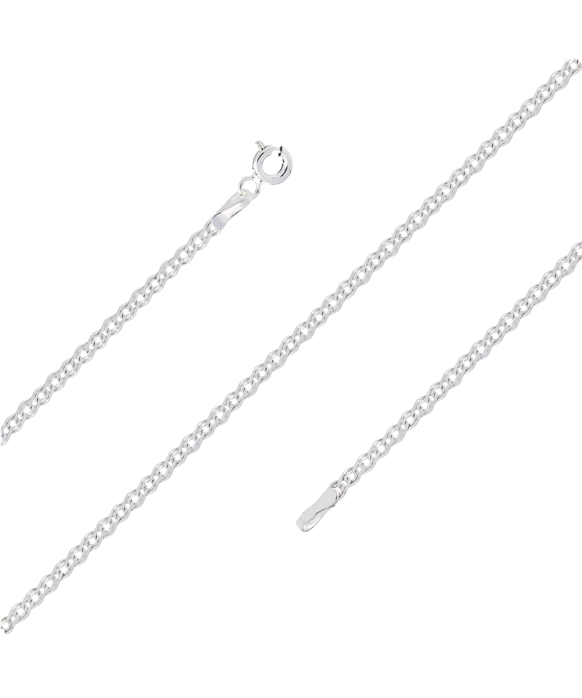 Sudraba ķēdīte "Mona Liza" 1.8mm - Goldinga