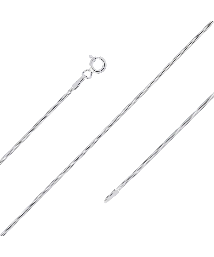 Серебряная цепочка "Snake" 1.4mm