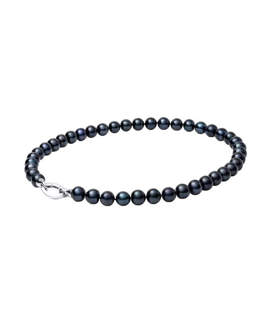 Pērļu Kaklarota Ar Sudrabu - Goldinga