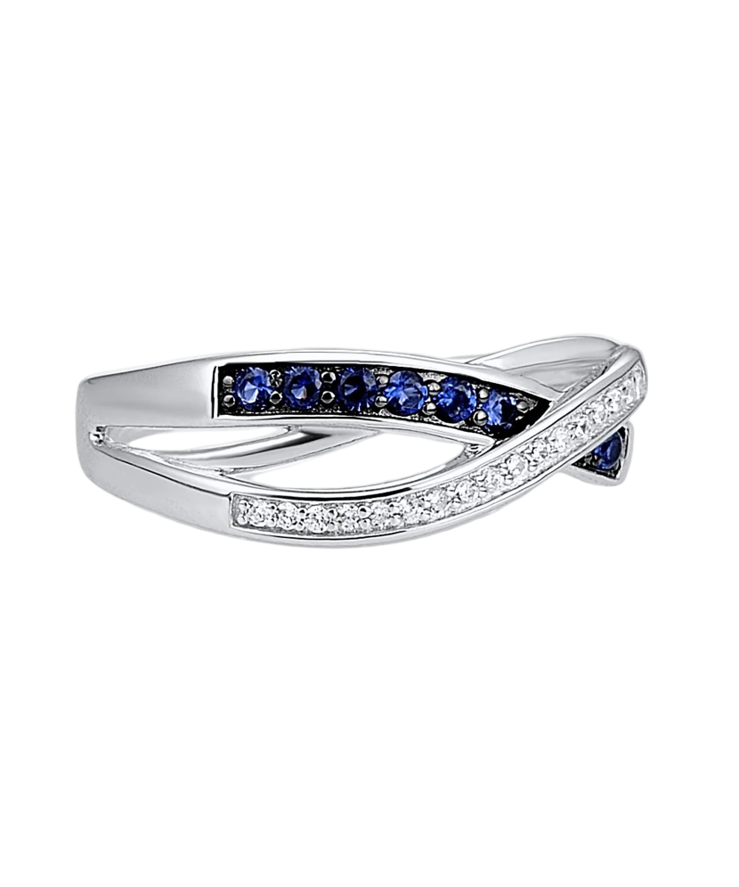 Sudraba gredzens ar cirkonijiem - Goldinga