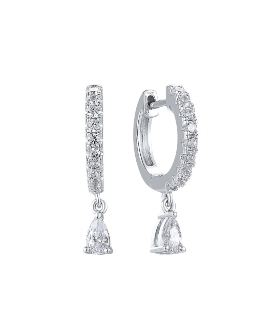 Sudraba auskari ar cirkonijiem - Goldinga