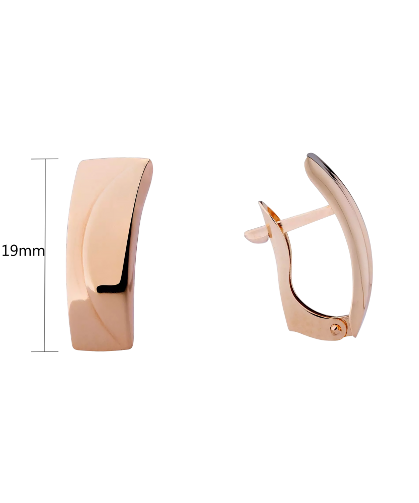 Золотые серьги