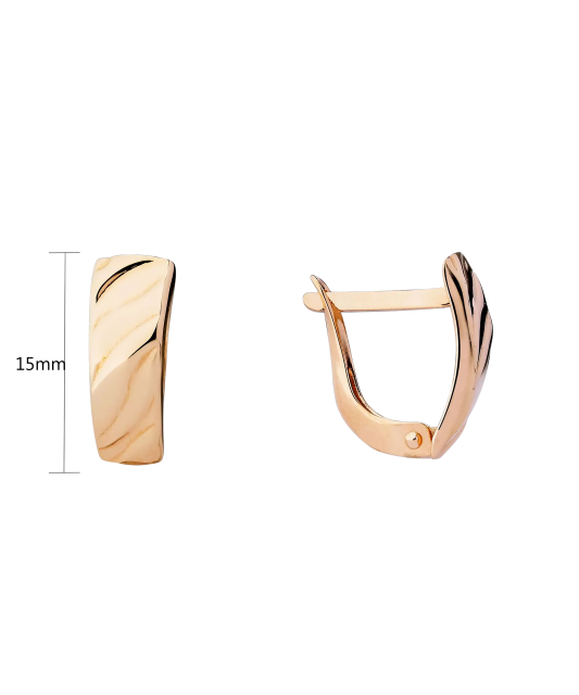 Золотые серьги