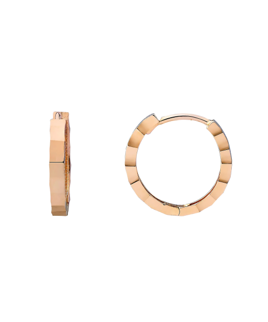 Золотые серьги кольца