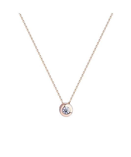 Золотая цепочка с подвеской из циркона