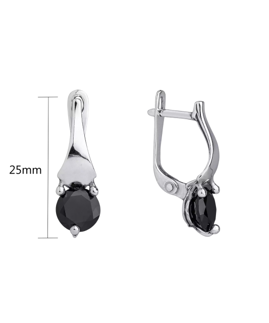 Sudraba auskari ar cirkoniju