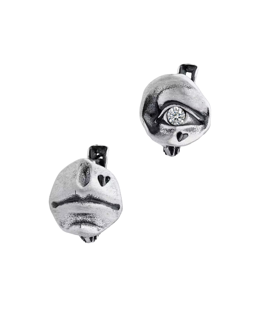 Sudraba auskari - Goldinga