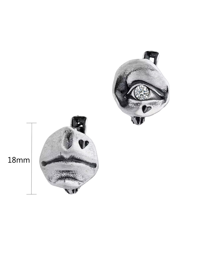 Sudraba auskari - Goldinga