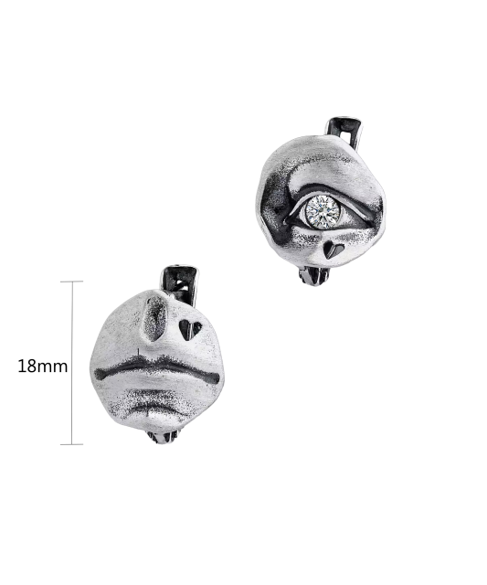 Sudraba auskari - Goldinga