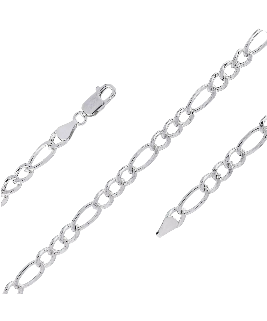 Sudraba rokassprādze "Figaro" - Goldinga