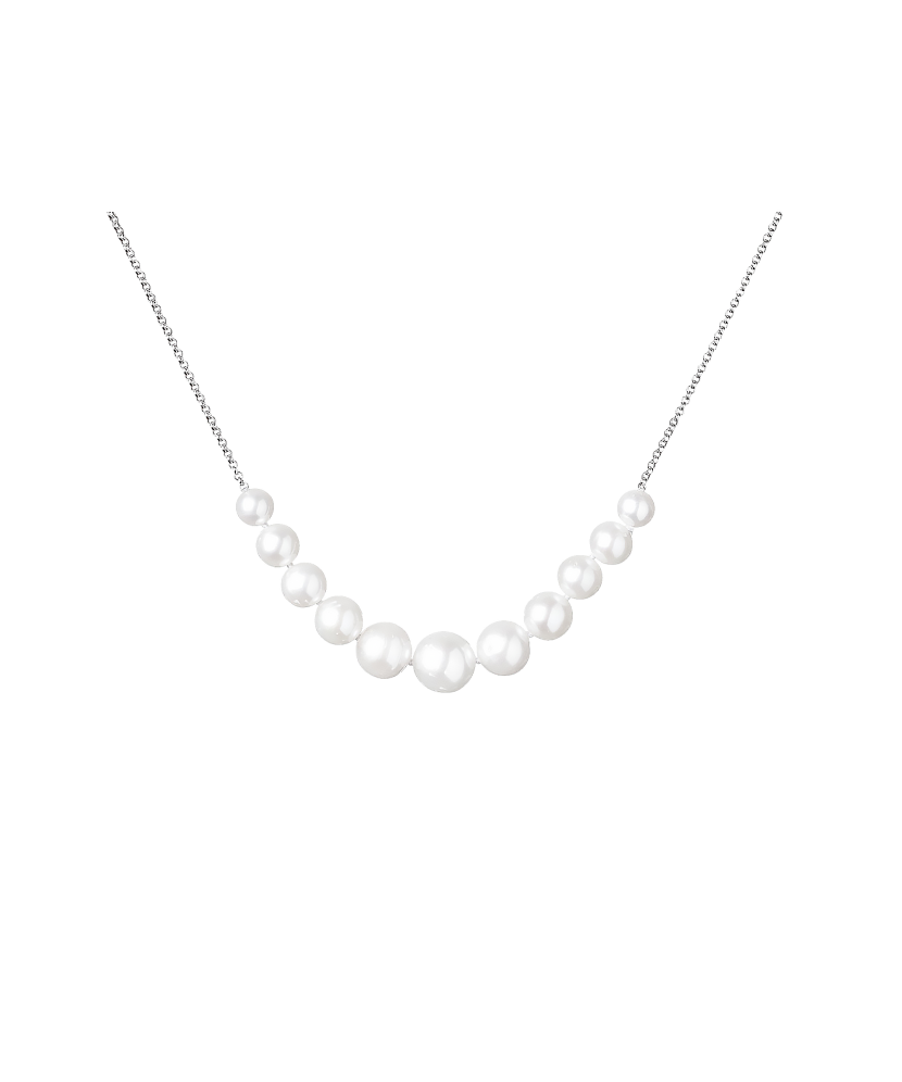 Sudraba ķēdīte ar pērlēm