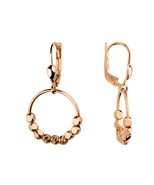 Золотые серьги