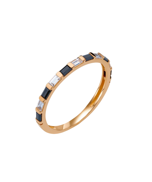 Zelta gredzens ar cirkonijiem