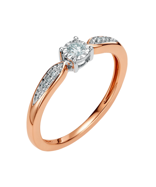 Zelta gredzens ar briljantu