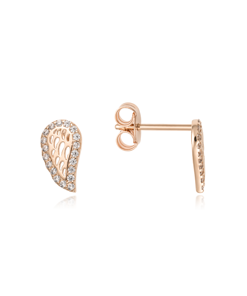 Zelta auskari ar cirkonijiem