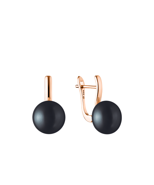 Zelta auskari ar pērlēm - Goldinga