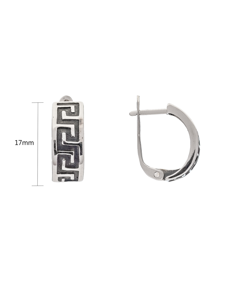 Серьги из серебра