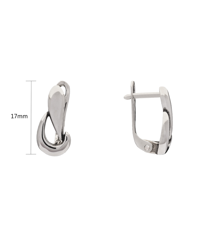 Серьги из серебра