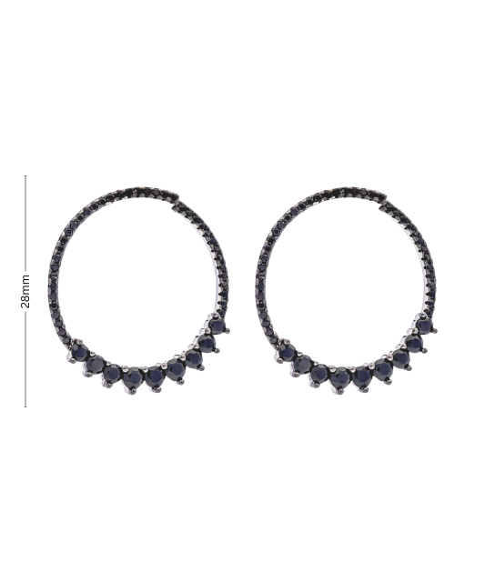 Sidabriniai auskarai su cirkoniais  - Goldinga