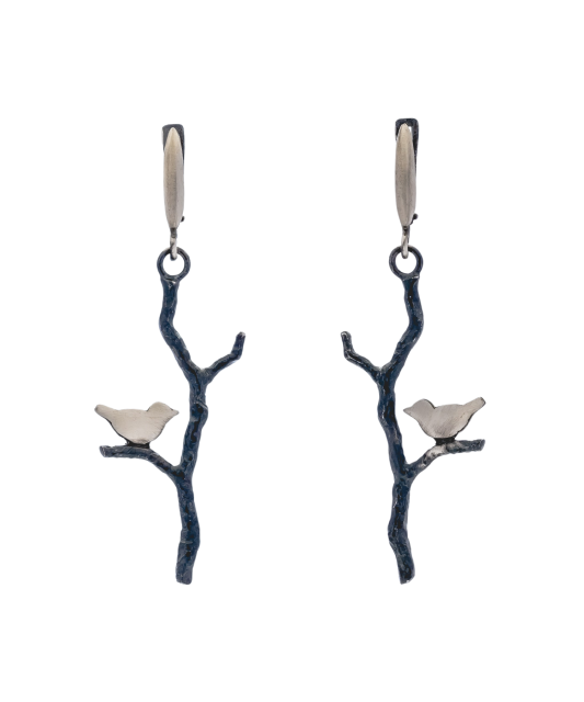 Серьги из серебра