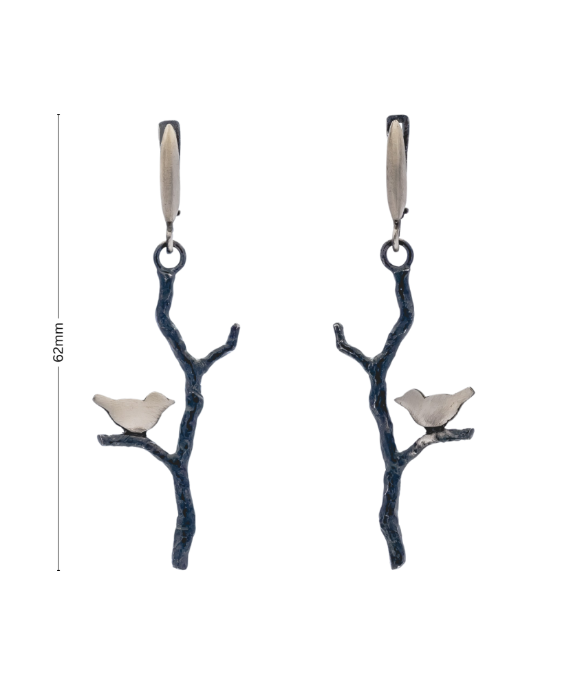 Серьги из серебра