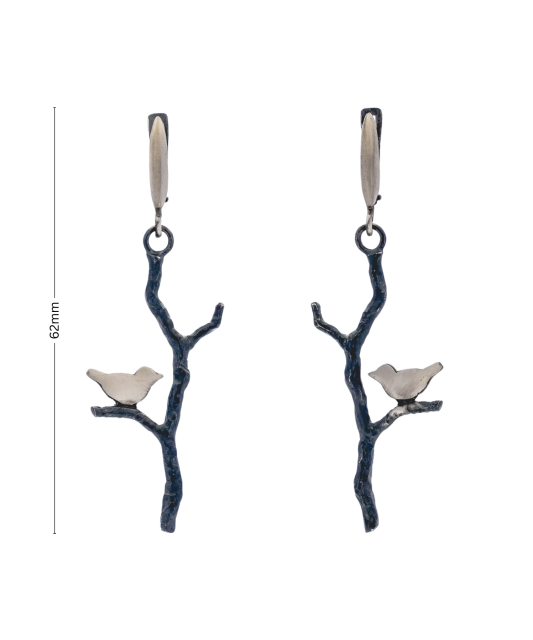 Серьги из серебра