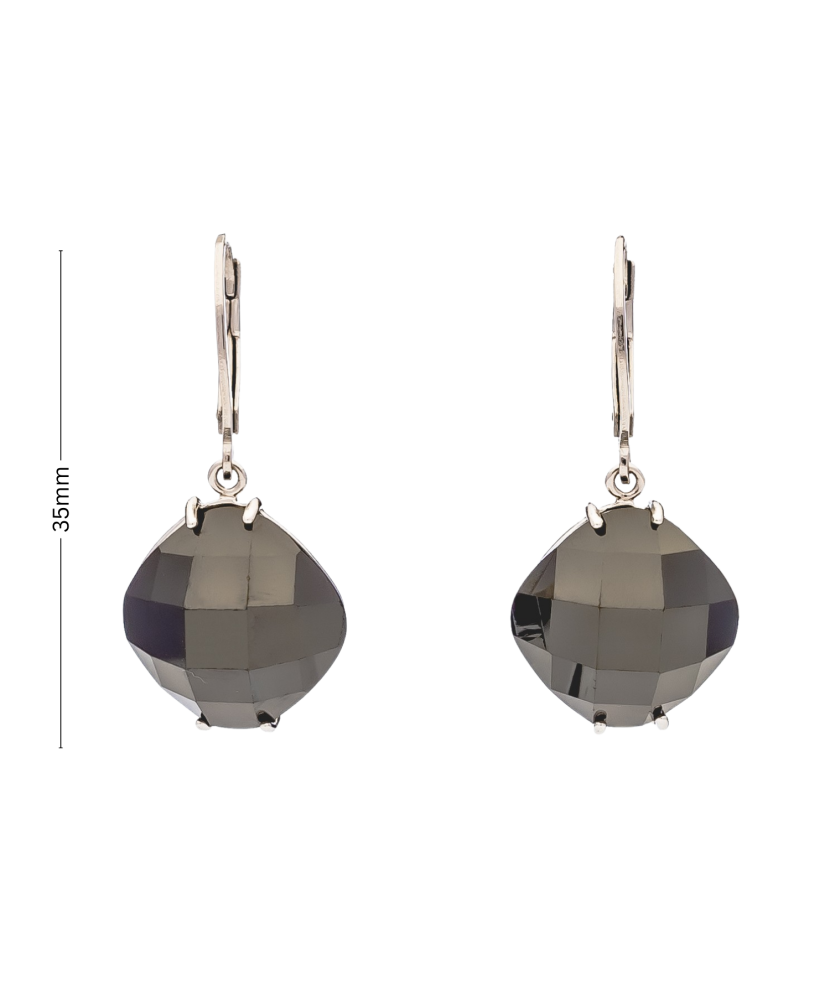 Sidabriniai auskarai su cirkoniais  - Goldinga