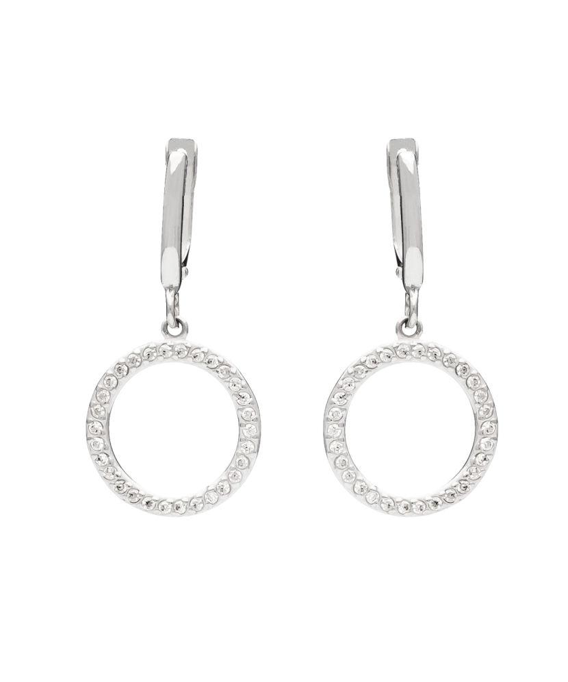 Sidabriniai auskarai su cirkoniais  - Goldinga