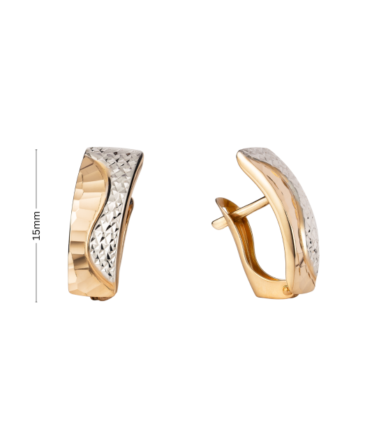 Золотые серьги