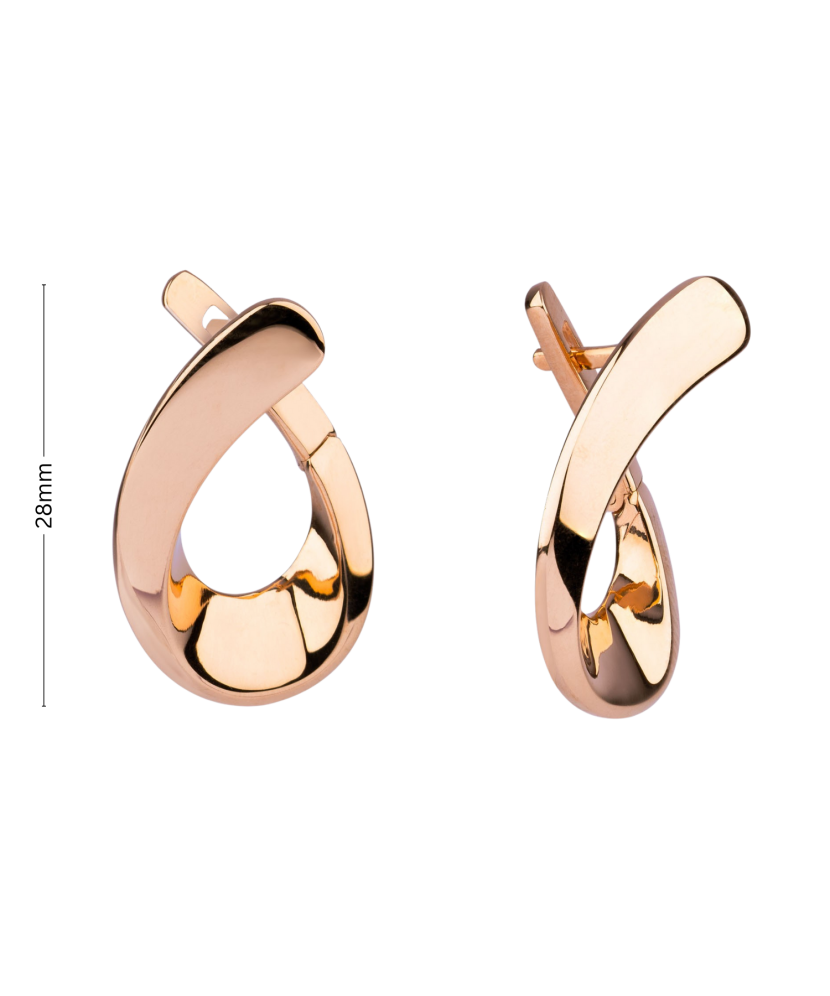 Золотые серьги