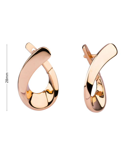 Золотые серьги